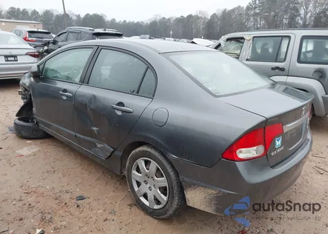 2011 Honda Civic Lx z USA, uszkodzony, nr VIN 2HGFA1F5XBH305375